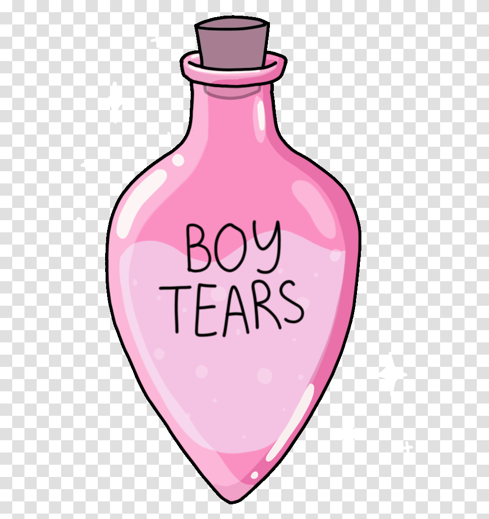 Tears Potion Sticker By Exotic Cancer Clipart Exotic Cancer, Cosmetics, Bottle, Flower, Plant Transparent Png