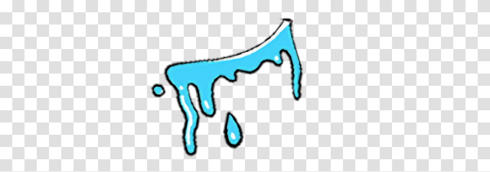 Tears Sad Drawing Cartoon Blue Animal Figure, Arrowhead, Cat, Pet, Mammal Transparent Png