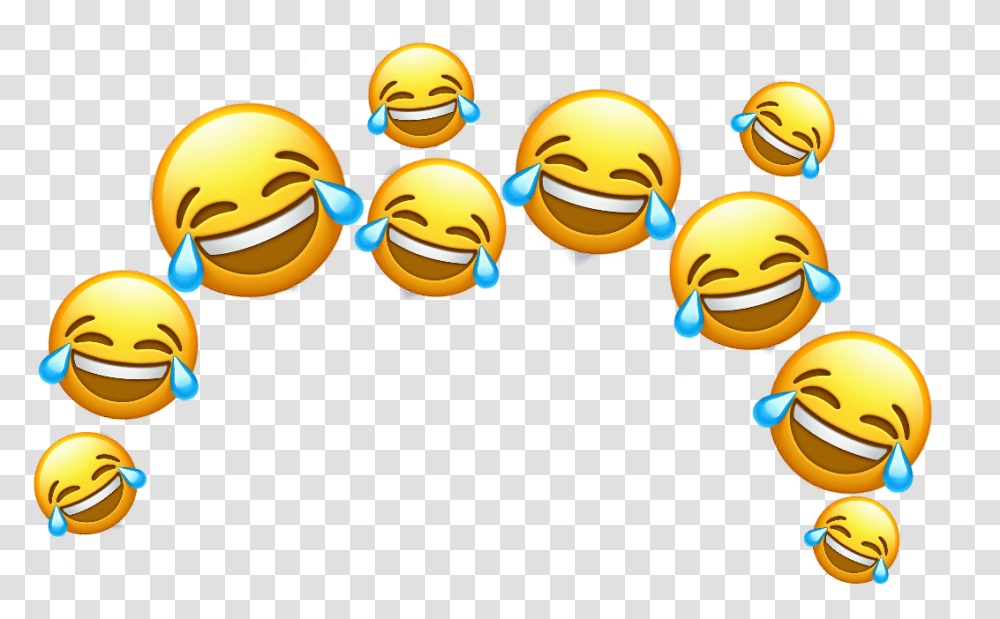 Tearsofjoy Lol Emoji Laughing Emoji Laughingemoji Lol Emoji, Helmet, Apparel, Pac Man Transparent Png