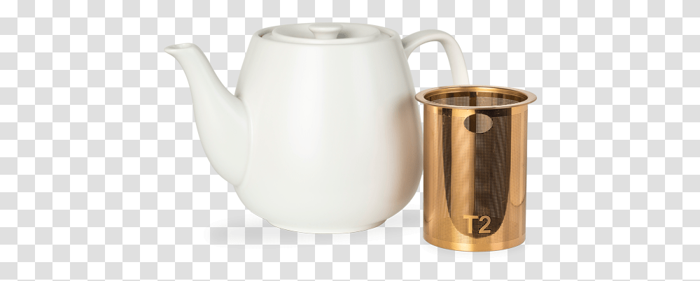 Teaset Hugo White Teapot Large Teapot Hugo, Pottery, Lamp Transparent Png