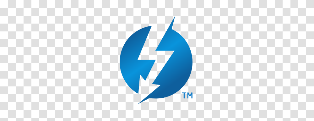 Tech A Brief History Of Thunderbolt Technology Other World, Recycling Symbol, Cross, Number Transparent Png