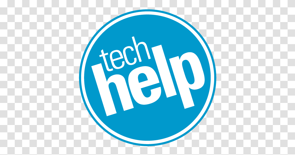 Tech Help, Label, Logo Transparent Png