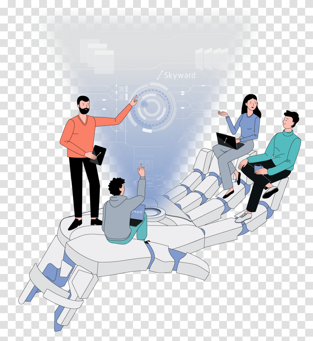 Tech Services Conversation, Person, People, Face, Crowd Transparent Png