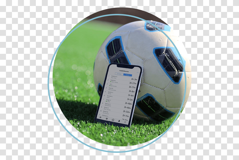Techne Futbol Soccer Training App Grass, Soccer Ball, Football, Team Sport, Sports Transparent Png