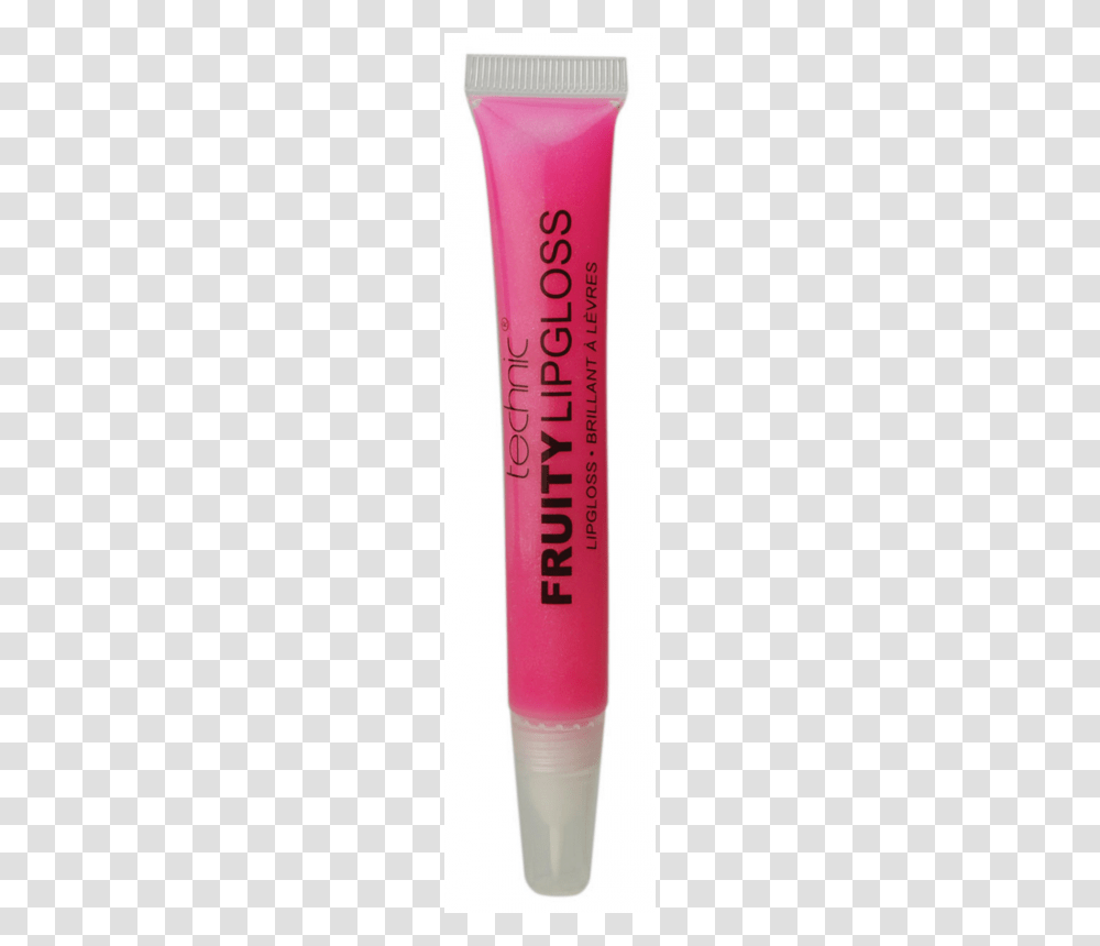 Technic Brush On Fruity Lip Gloss Strawberry Milkshake Ml, Tool, Cosmetics, Paint Container, Toothpaste Transparent Png