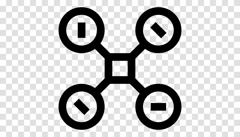 Technology Drone Icon With And Vector Format For Free, Gray, World Of Warcraft Transparent Png