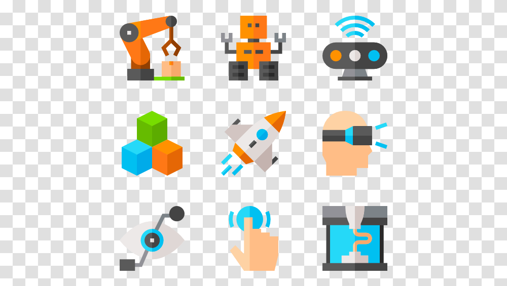 Technology Of The Future Icon Packs Futuristic Icon Transparent Png