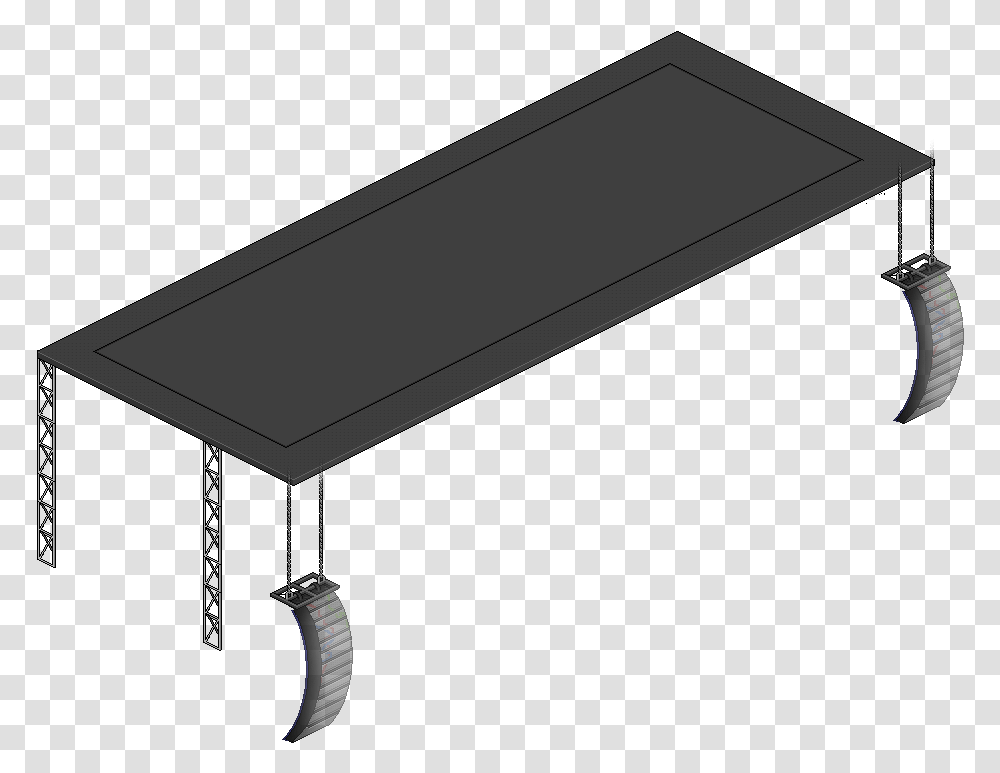 Techo Coffee Table, Tabletop, Furniture, Silhouette, Bench Transparent Png