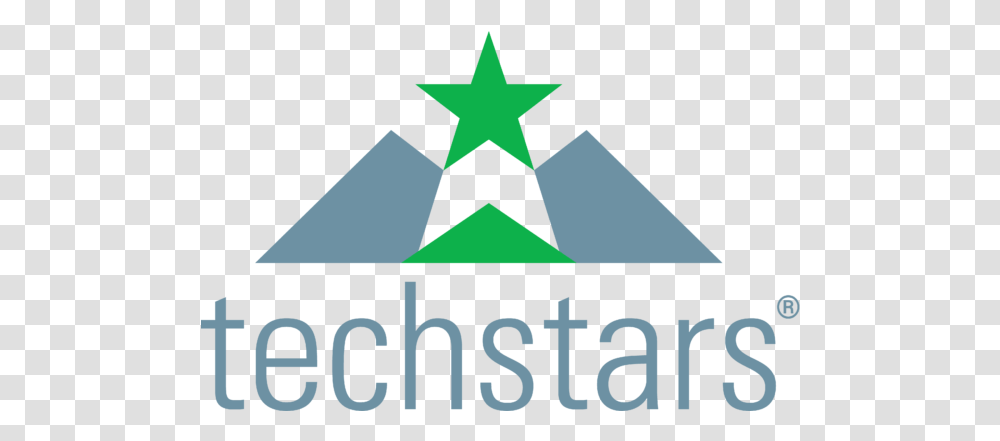 Techstars Master Logo Color Techstars Barclays Accelerator Logo, Star Symbol, Triangle, Poster Transparent Png