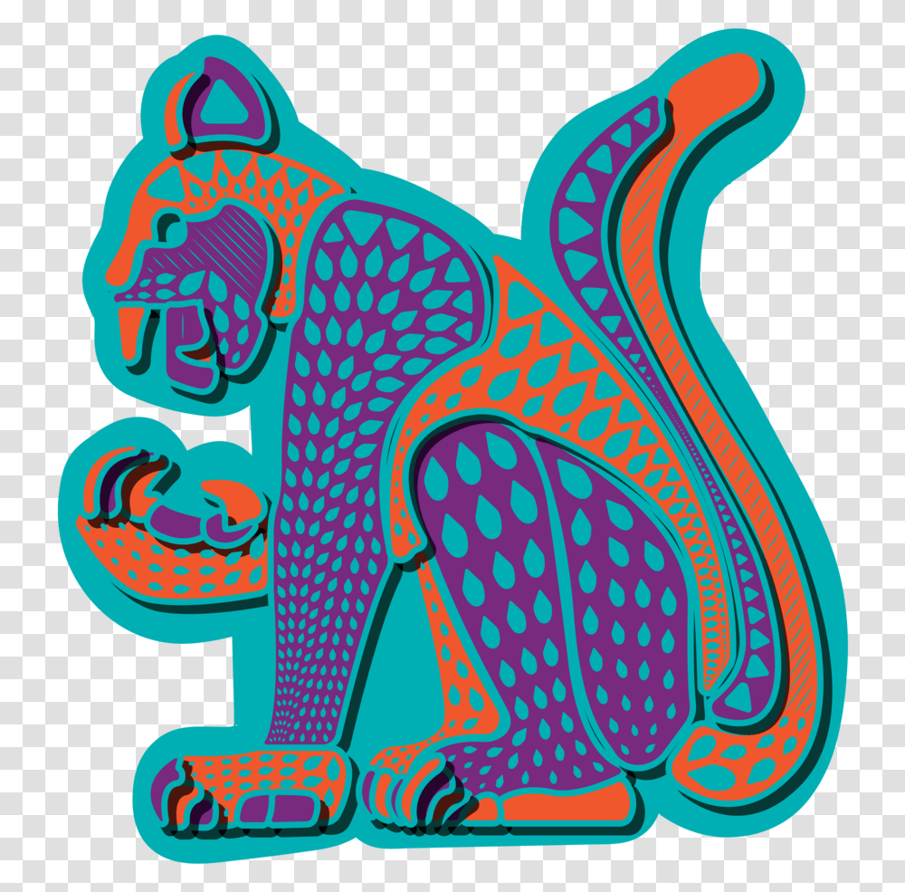 Tecuani Sticker - Izel Studios Jaguar, Art, Animal, Graphics, Modern Art Transparent Png