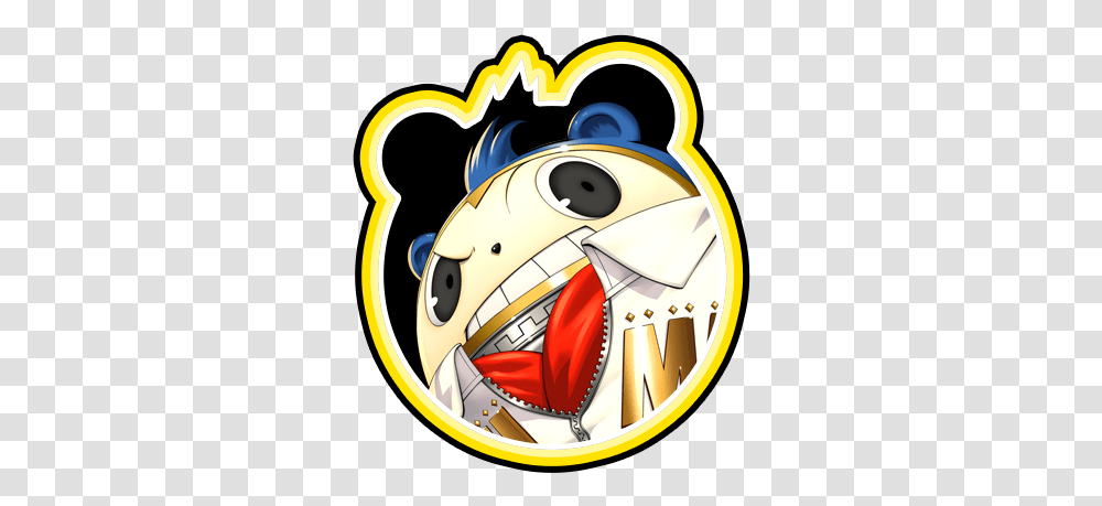 Teddie Persona 4 Profile, Label, Text, Helmet, Sticker Transparent Png