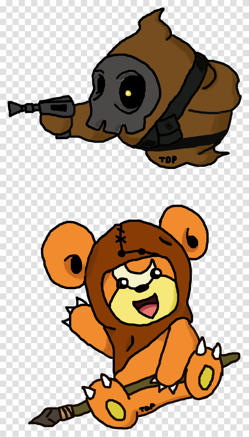 Teddiursa Ewok, Super Mario Transparent Png