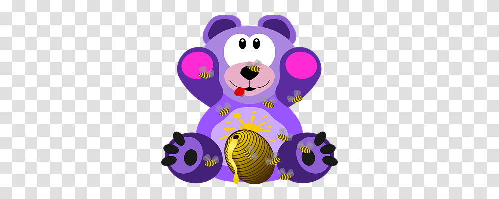 Teddy Bear Animals, Toy, Purple Transparent Png