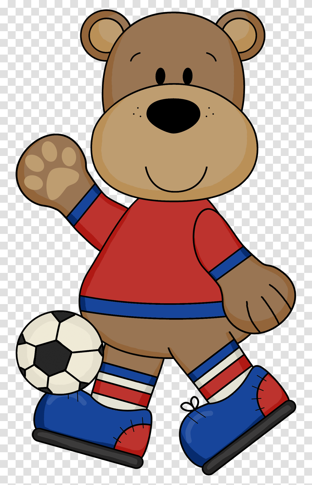 Teddy Bear Clip Art, Soccer Ball, Football, Team Sport, Sports Transparent Png