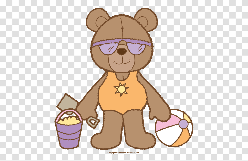 Teddy Bear Clipart Reading Bear Sitting In Beach Clip Art, Outdoors, Nature, Grain, Food Transparent Png