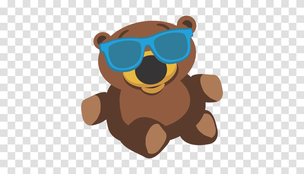 Teddy Bear Doll With Glasses, Goggles, Accessories, Accessory, Sunglasses Transparent Png