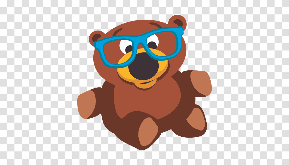 Teddy Bear Doll With Glasses, Goggles, Accessories, Accessory, Toy Transparent Png