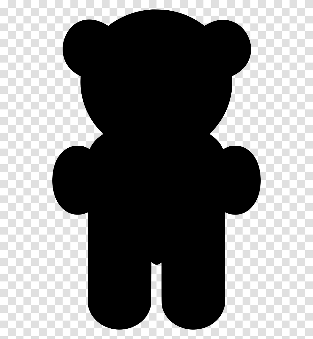 Teddy Bear Download Teddy Bear Silhouette, Gray, World Of Warcraft Transparent Png
