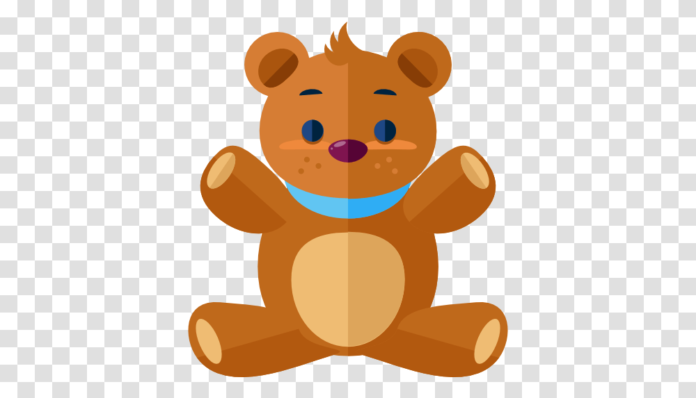 Teddy Bear Free Animals Icons Flat Icon Teddy Bear, Toy, Plush, Food, Aardvark Transparent Png