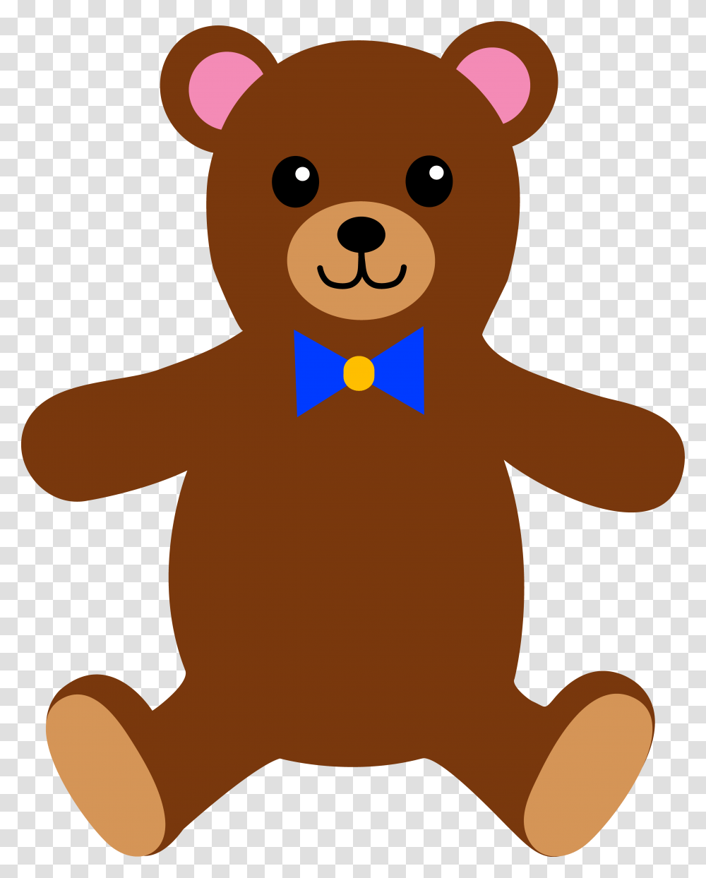 Teddy Bear Free Clip Art 2 Gclipart Brown Teddy Bear Clipart, Animal, Mammal, Wildlife, Toy Transparent Png