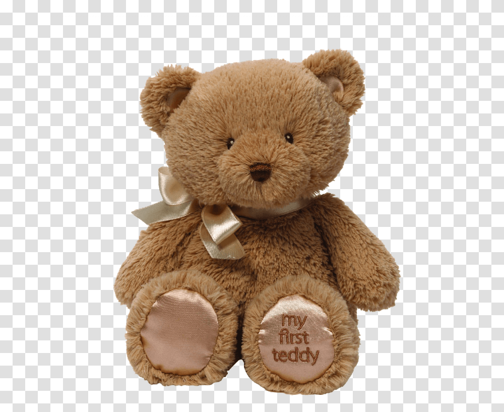 Teddy Bear Gund My First Bear, Toy, Plush, Pillow, Cushion Transparent Png