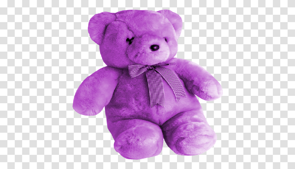 Teddy Bear Image Images Purple Teddy Bear Background, Toy, Tie, Accessories, Accessory Transparent Png