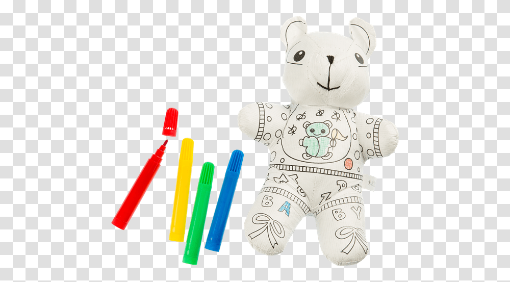 Teddy Bear Markers, Toy, Plush, Doll, Jar Transparent Png