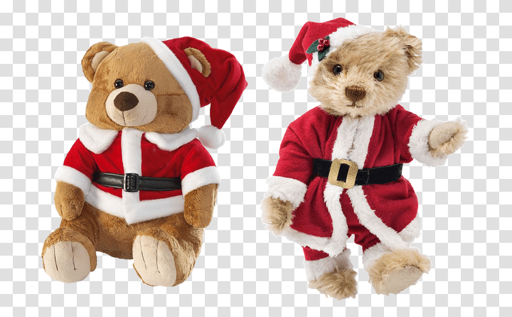 Teddy Bear Nicholas Isolated Christmas Soft Toy, Plush Transparent Png
