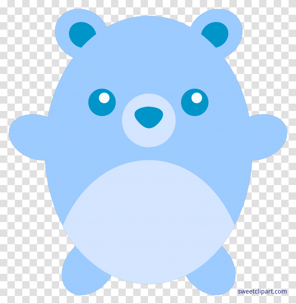 Teddy Bear Round Blue Clip Art, Animal, Soccer Ball, Football, Team Sport Transparent Png