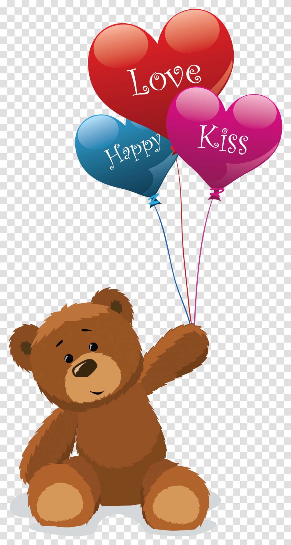 Teddy Bear Vector, Ball, Balloon, Toy Transparent Png