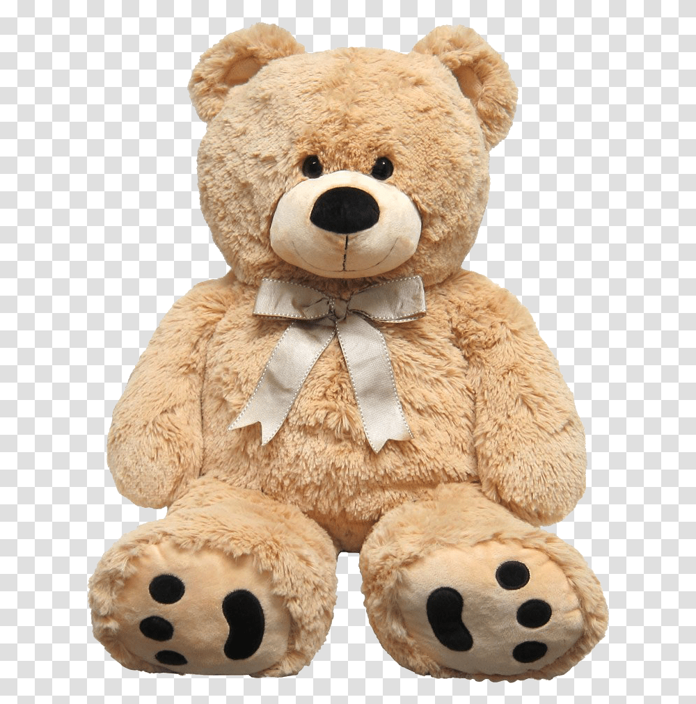 Teddy Bear With Background, Toy, Plush Transparent Png