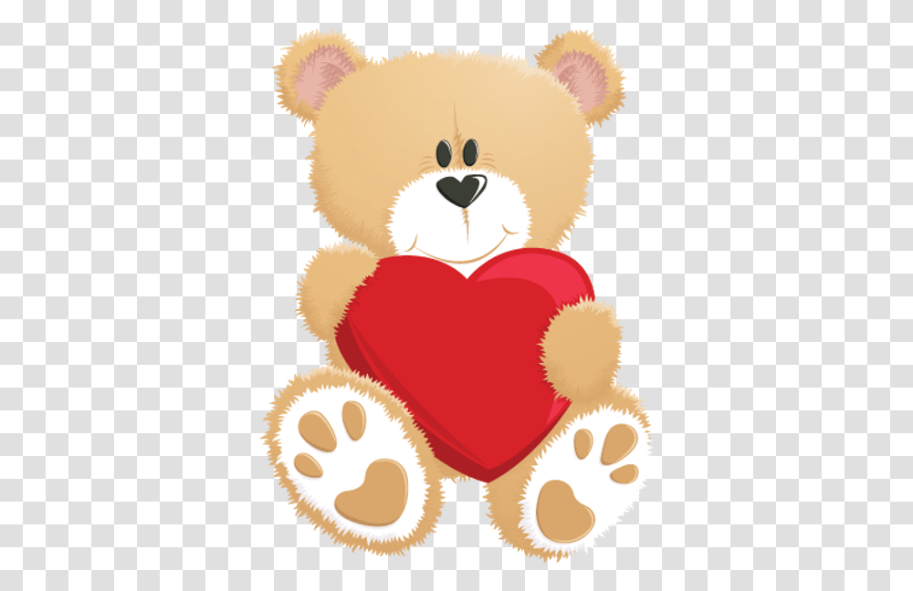 Teddy Bear With Heart Clipart, Toy, Plant, Plush Transparent Png