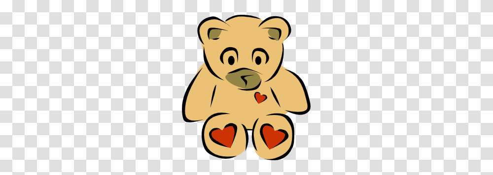 Teddy Bears With Hearts Clip Art Free Vector, Toy, Plush Transparent Png