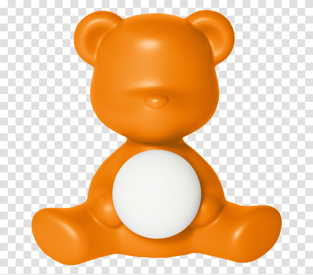 Teddy Girl Led White Qeeboo, Toy, Figurine, Food, Sphere Transparent Png