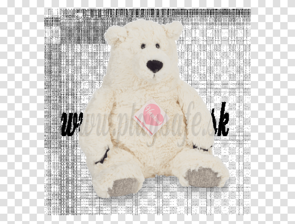 Teddy Hermann Soft Toy Polar Bear Bridget 34cm Plyov Bocian, Animal, Mammal, Wildlife, Snowman Transparent Png