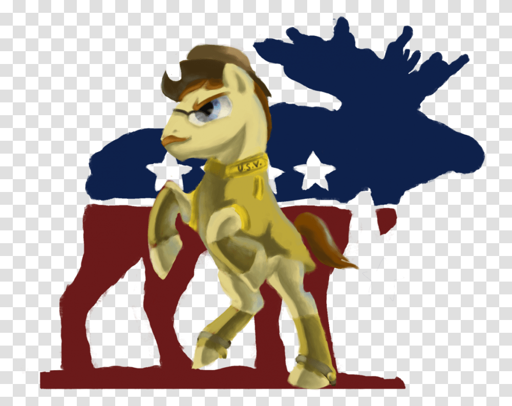 Teddy Roosevelt My Little Pony Clipart Download My Little Pony Usa President, Bird, Animal, Mammal, Plant Transparent Png