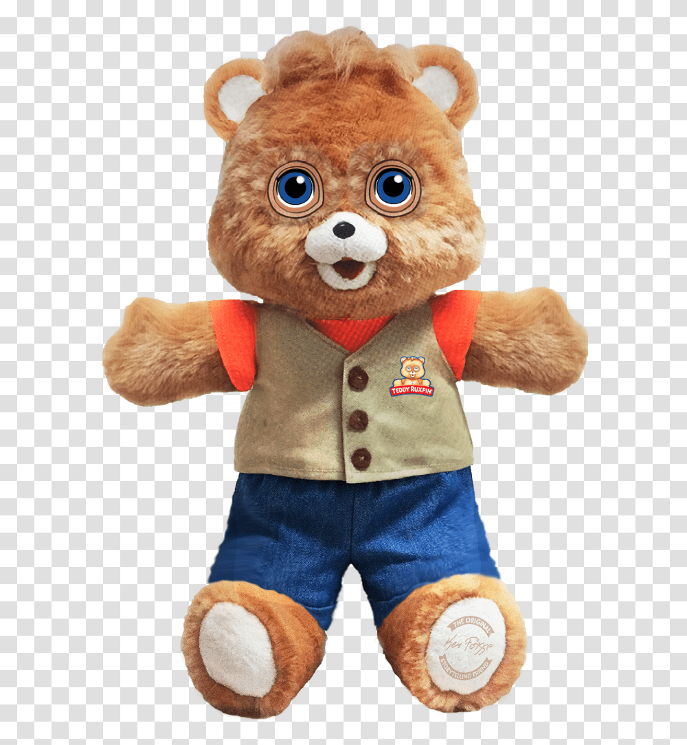 Teddy Ruxpin Is Coming Back And He's Got Emoji Like New Teddy Ruxpin 2017, Toy, Plush, Teddy Bear, Doll Transparent Png