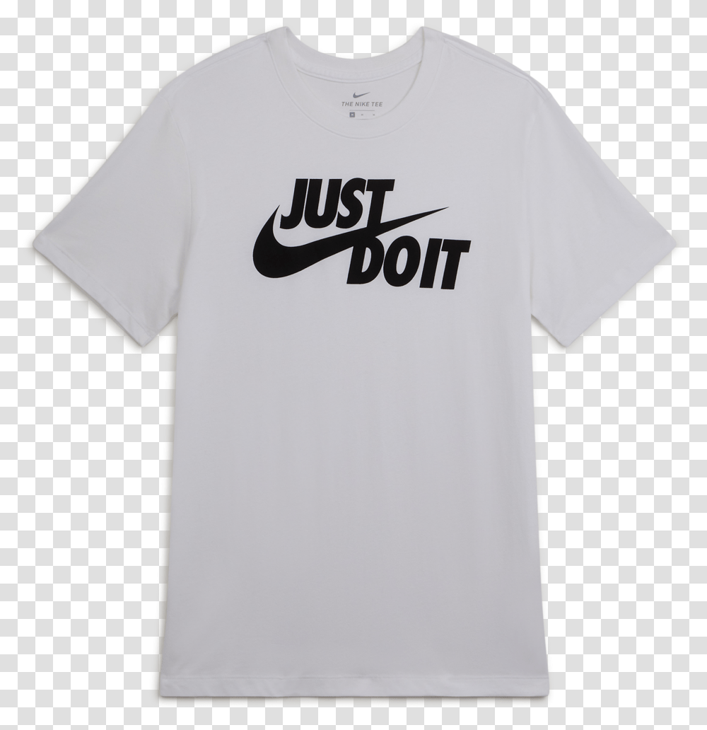 Tee Shirt Just Do It Unisex, Clothing, Apparel, T-Shirt, Sleeve Transparent Png