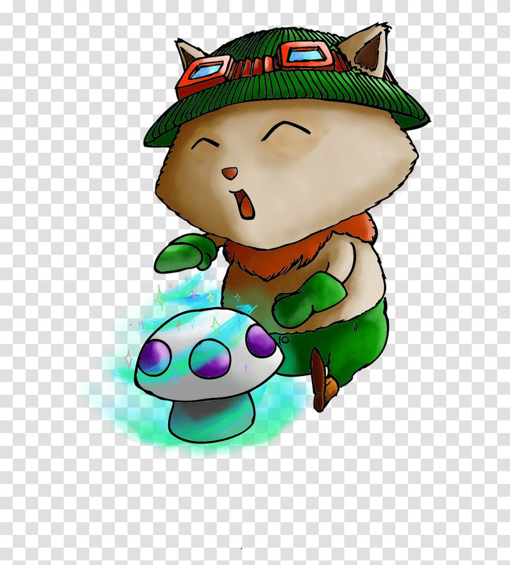 Teemo League Of Legends By Erupto Teemo Chibi, Sweets, Food, Confectionery, Snowman Transparent Png