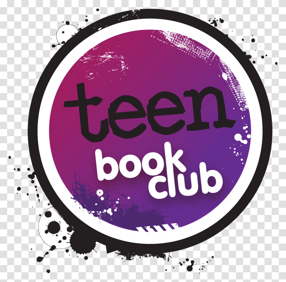 Teen Book Club, Label, Poster, Advertisement Transparent Png