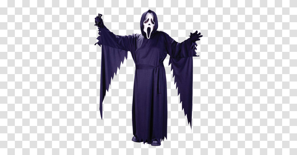 Teen Halloween Scream Ghostface Costume Ghost Face Costume Girls, Clothing, Apparel, Fashion, Person Transparent Png