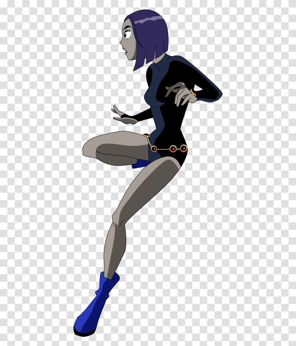 Teen Titan Raven By Https Raven Teen Titans Animated, Person, People, Weapon, Leisure Activities Transparent Png
