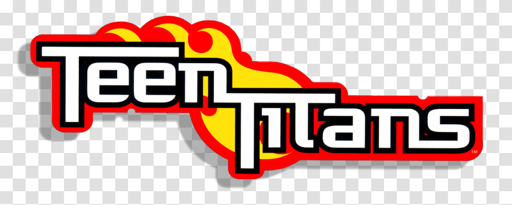 Teen Titans Go Logo Dc Comics Teen Titans Symbol, Pac Man Transparent Png
