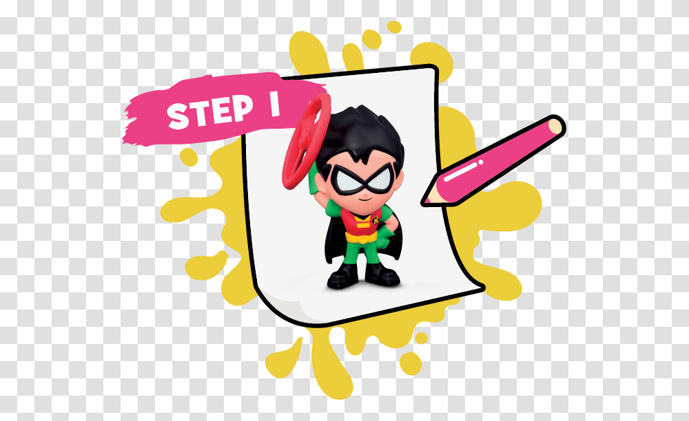Teen Titans Go Robin Mcdonalds Toy, Person, Outdoors Transparent Png