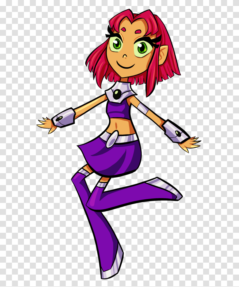 Teen Titans Go Starfire Haircut, Person, Performer, Costume Transparent Png