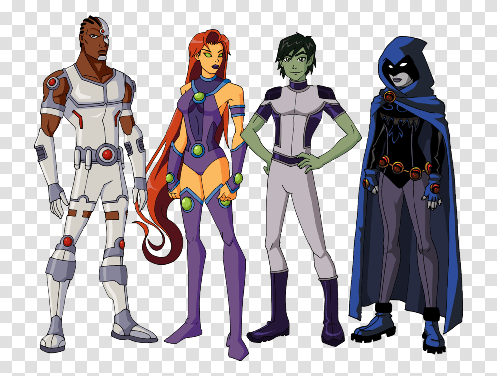 Teen Titans Vs Raven Teen Titans Vs Justice League Naked, Costume, Person, Human, People Transparent Png