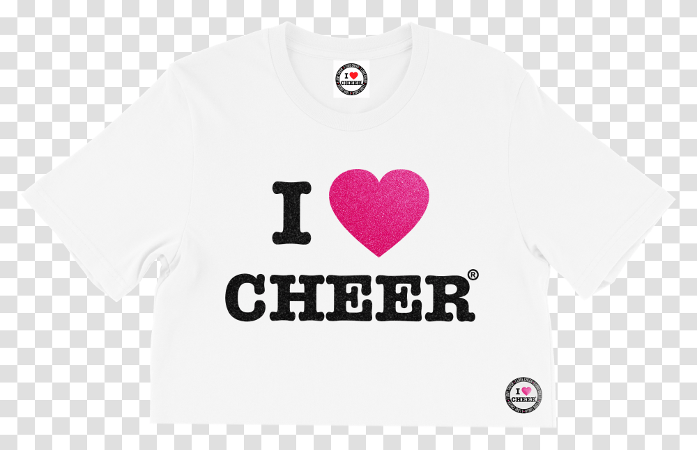 Teen White Original Pink Glitter Oversized Cropped T Shirt Love, Clothing, Apparel, Sleeve, T-Shirt Transparent Png