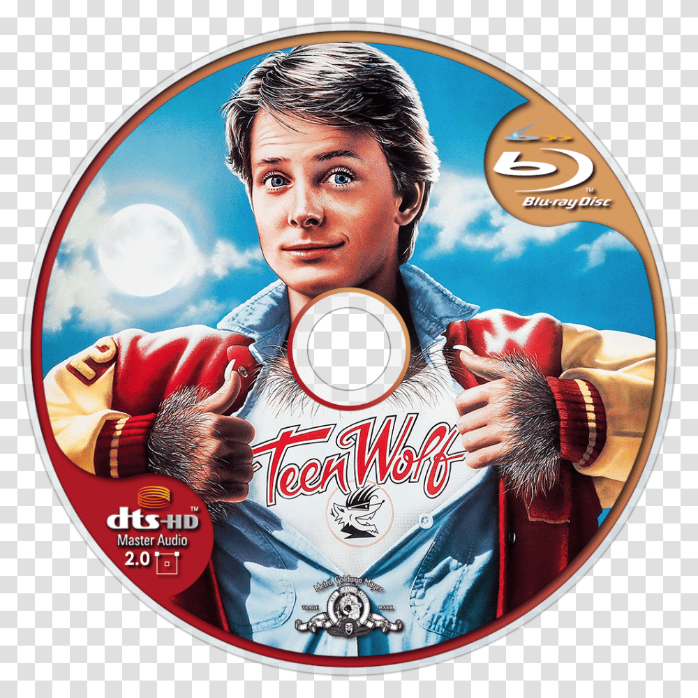 Teen Wolf Bluray Disc Image Thriller Movie Posters, Disk, Dvd, Person, Human Transparent Png