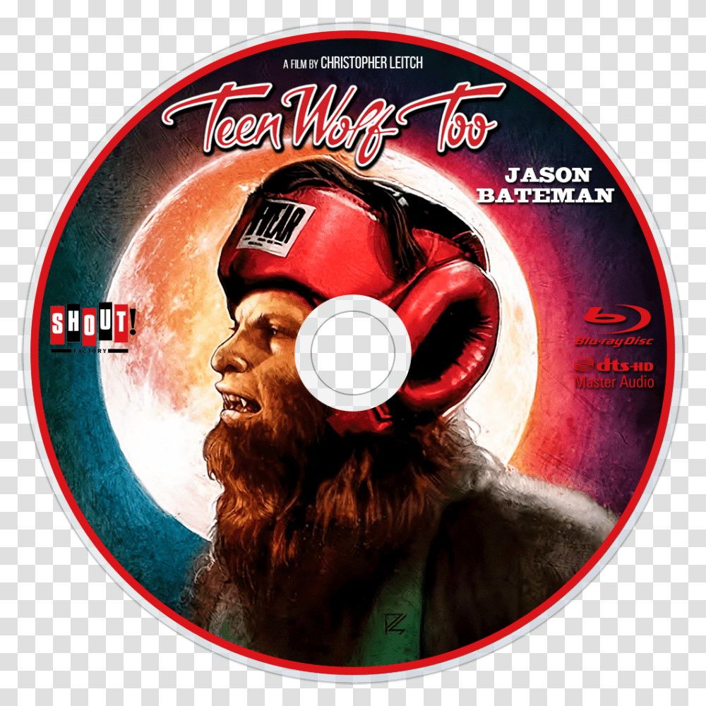 Teen Wolf Too Wolf, Disk, Poster, Advertisement, Dvd Transparent Png