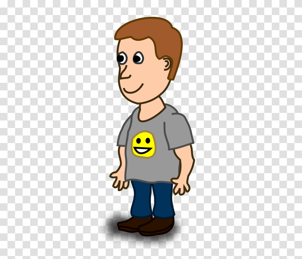 Teenage Boy Clipart, Apparel, Standing, Toy Transparent Png